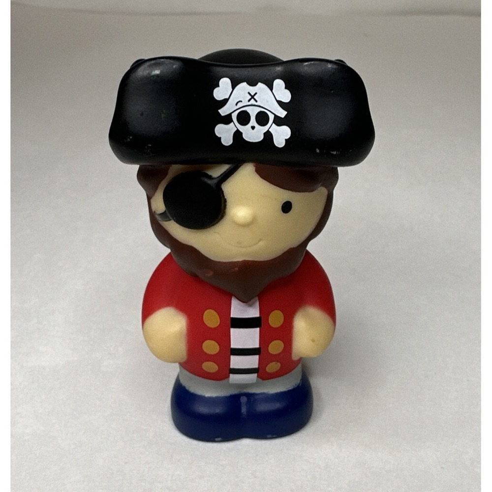 Pirate Captain Eye Patch skull Hat‎ Figure